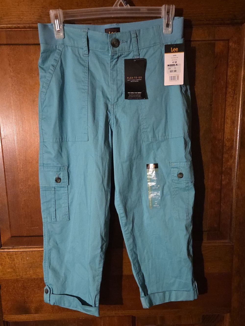 Lee WoMen’s Cargo Pants in Teal